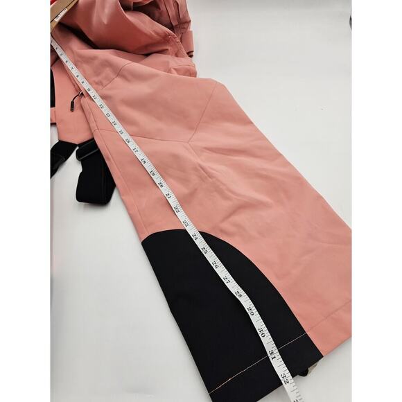 Rossignol Women's L Cooper Pink Relaxed Bib w/Matching Staci Pearly Jacket NWT - Picture 12 of 16